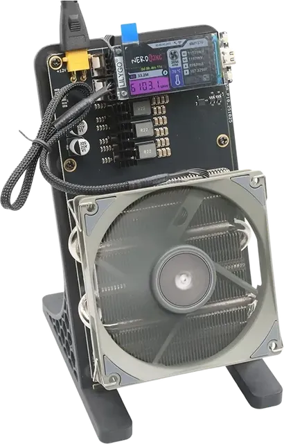NerdMiner NerdQaxe++ Rev 6.1
